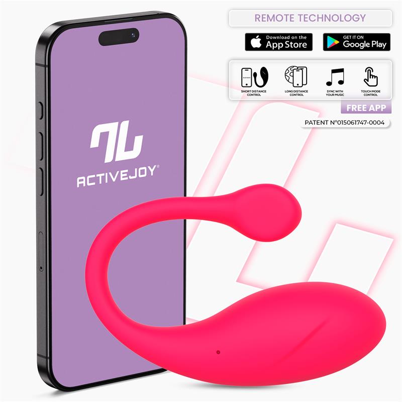 VerdeWhisp Huevo APP – Vibrador eco recargable en Purple · Naranja · Rosa